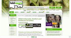 Desktop Screenshot of halalsquare.com.au