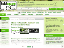 Tablet Screenshot of halalsquare.com.au